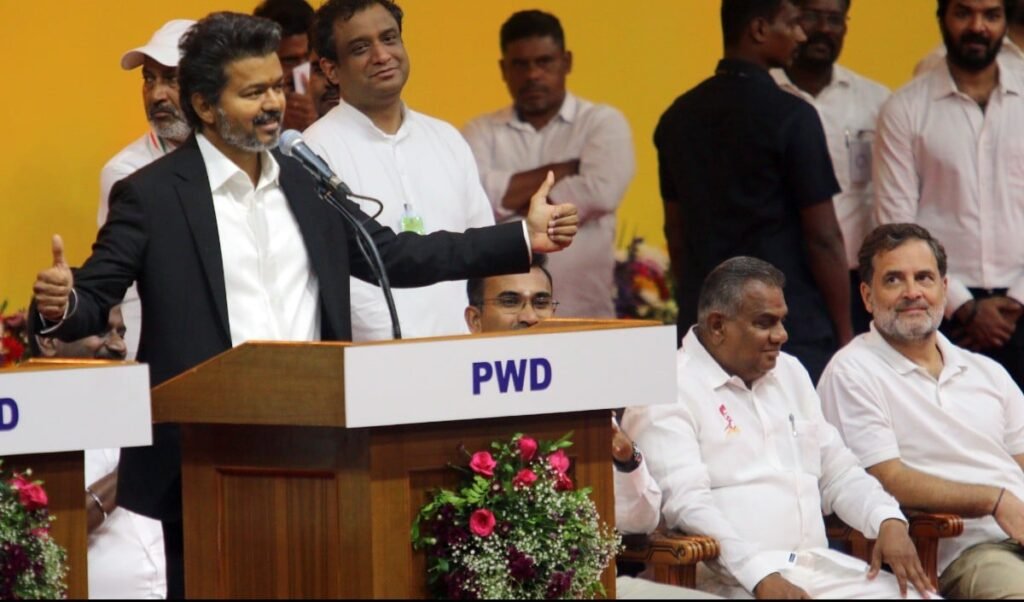 Tamil Nadu में टूटा दशकों पुराना Protocol, CM Vijay की शपथ में बजा’वंदे मातरम’, CPI हुई नाराज