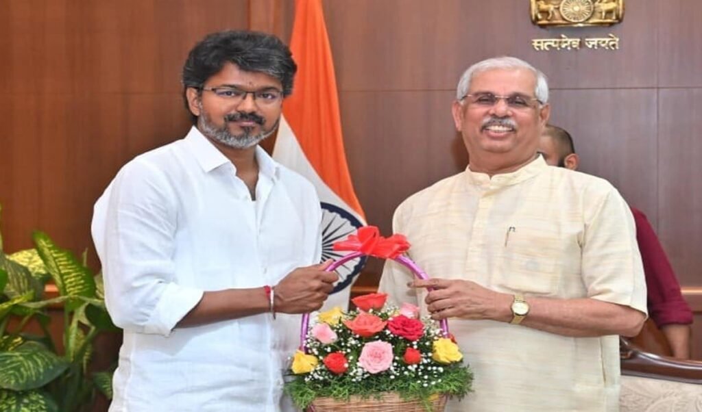 Tamil Nadu में सियासी गतिरोध खत्म! Vijay कल ले सकते हैं शपथ, राज्यपाल से मिल सरकार बनाने का दावा किया पेश