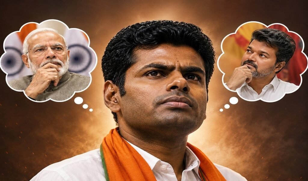 Vanakkam Poorvottar: Annamalai ने केंद्र के एक फैसले का कर दिया विरोध, PM Modi और CM Vijay रह गये हैरान Vanakkam Poorvottar: Annamalai ने केंद्र के एक फैसले का कर दिया विरोध, PM Modi और CM Vijay रह गये हैरान