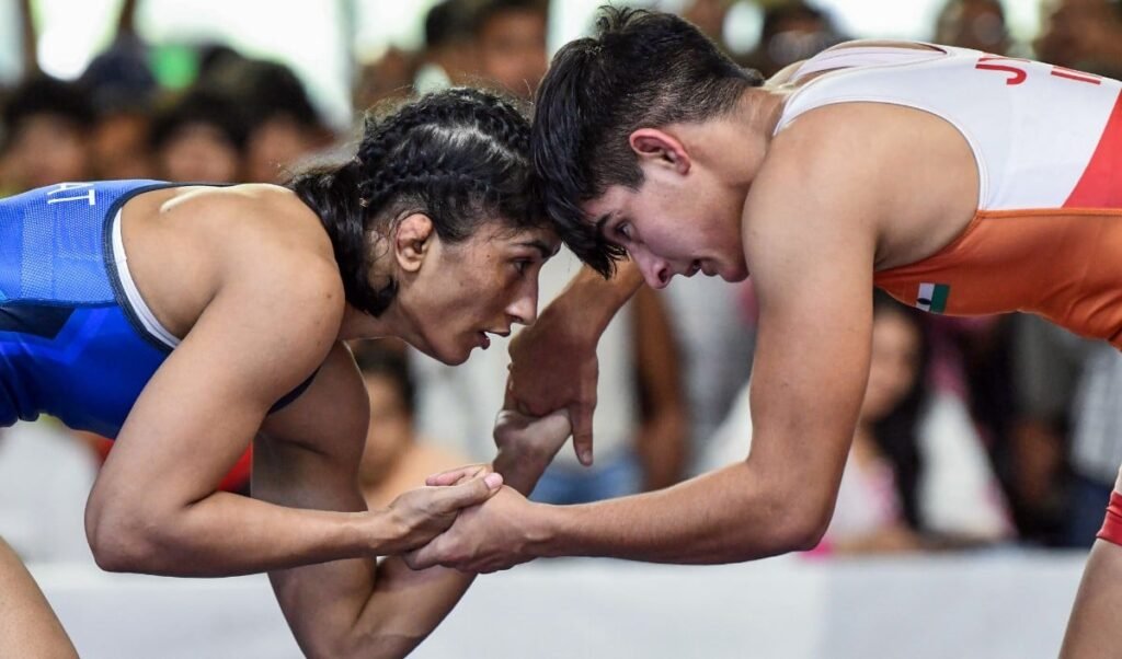 Vinesh Phogat Asian Games Trials में दोहरी जीत, भारतीय टीम में दावेदारी मज़बूत Vinesh Phogat Asian Games Trials में दोहरी जीत, भारतीय टीम में दावेदारी मज़बूत
