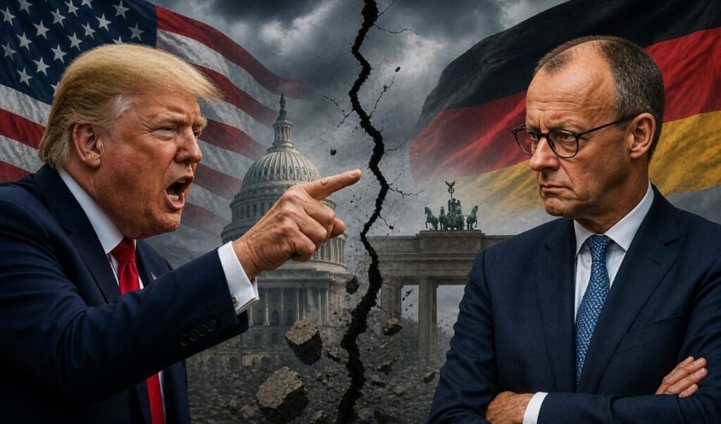 Vishwakhabram: Trump ने अब जर्मन चांसलर Friedrich Merz पर हमला बोला, US-Germany संबंधों में आई दरार
