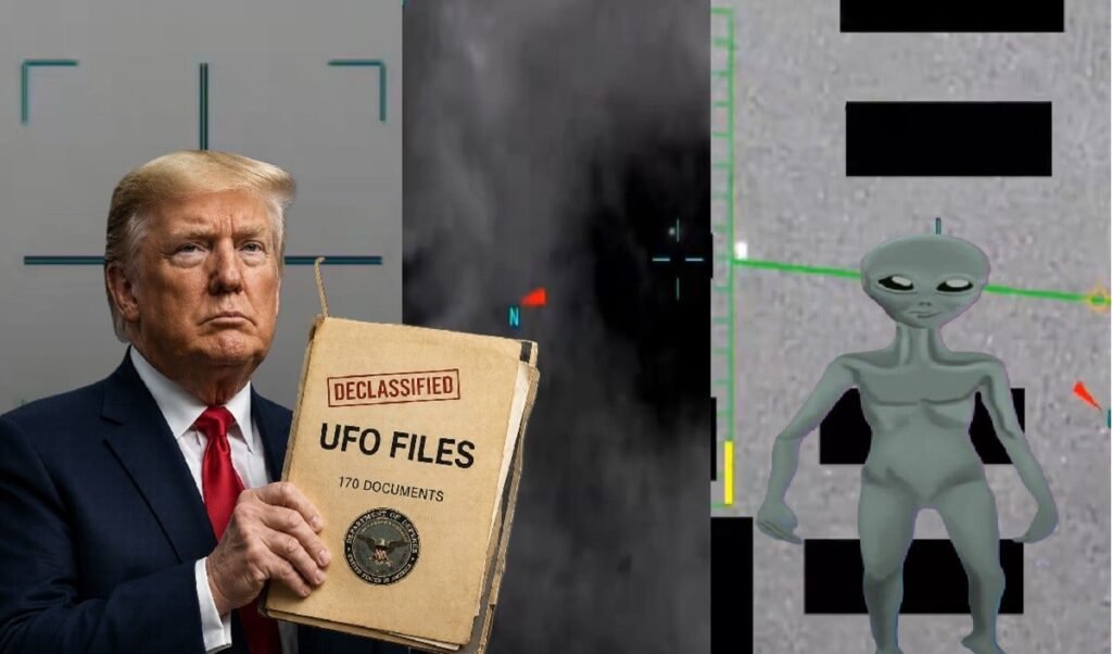 are aliens real trump opened america secret ufo files find out what was revealed