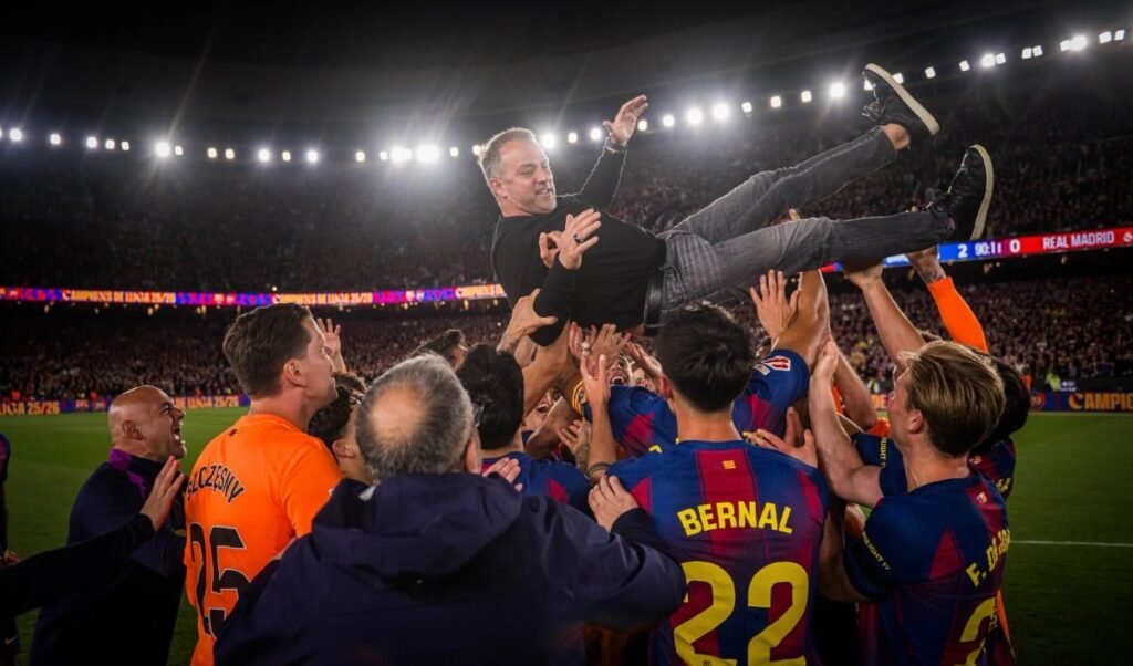 barcelonas confidence in hansi flick has increased extending his contract until 2028 barcelonas confidence in hansi flick has increased extending his contract until 2028