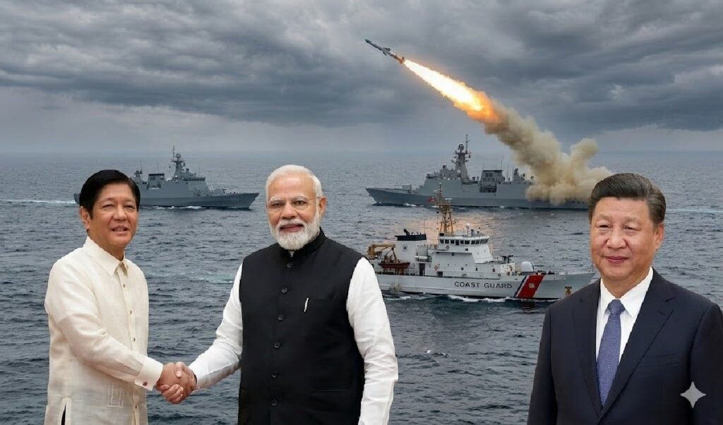 friend philippines landed with brahmos to chase away the chinese ship