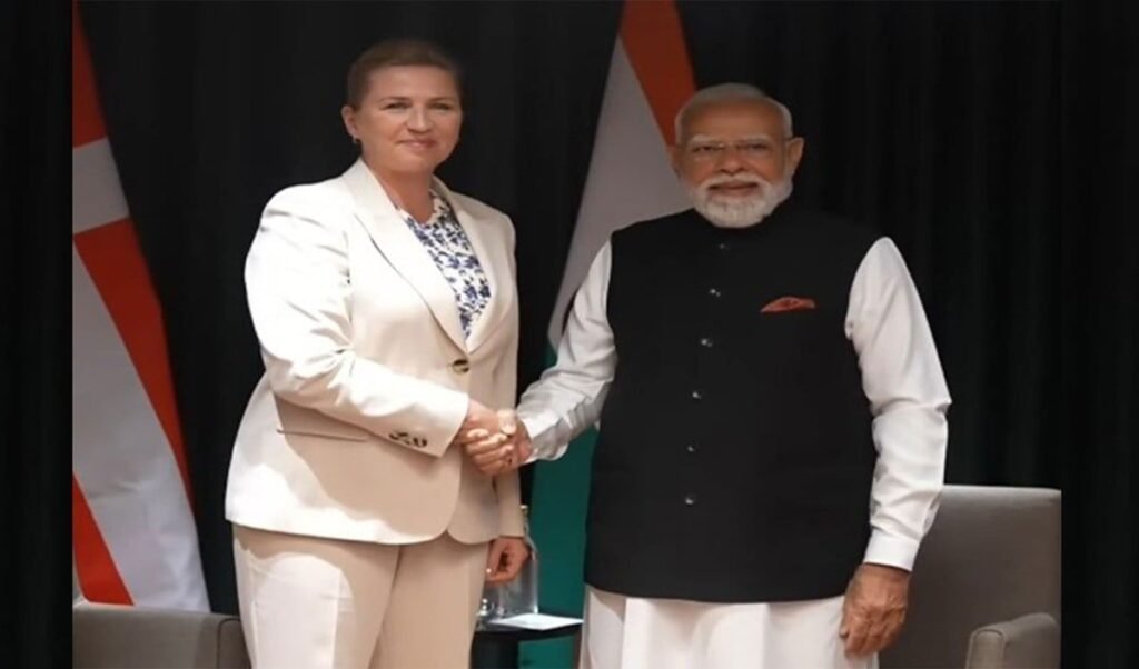 india nordic summit pm modi holds bilateral talks with danish counterpart mette frederiksen