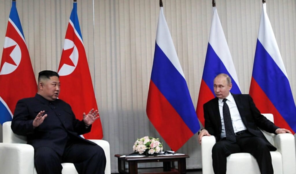 kim jong un vladimir putin join forces world is in an uproar and even trump is left breathless