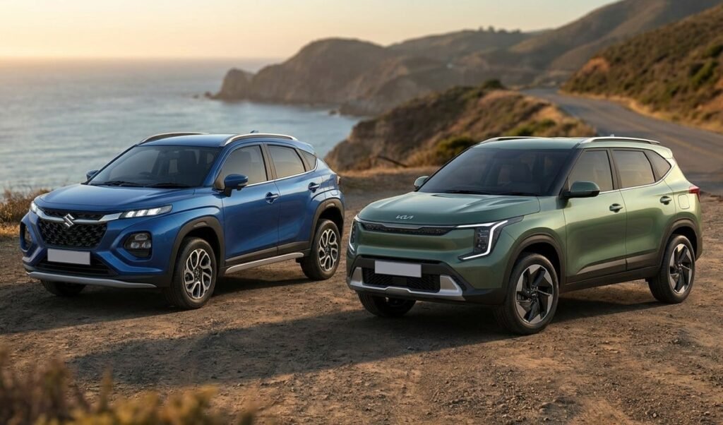 maruti fronx vs kia syros suv spec comparison maruti fronx vs kia syros suv spec comparison