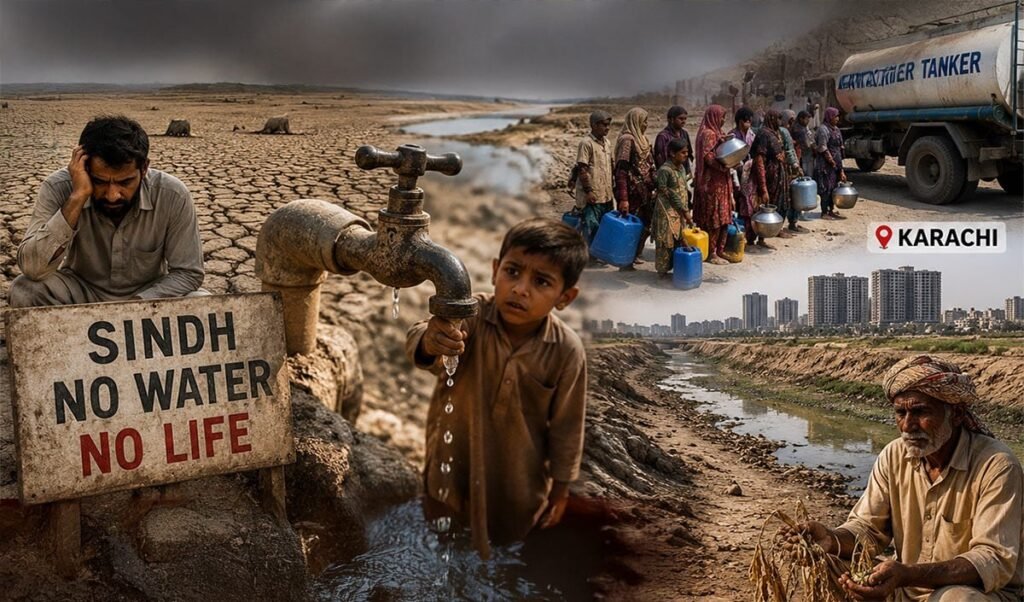 pakistan is desperate for water with outcry from karachi to the fields
