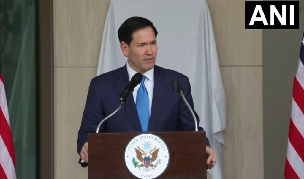 us secretary marco rubio said our partnership with india is unprecedented us secretary marco rubio said our partnership with india is unprecedented