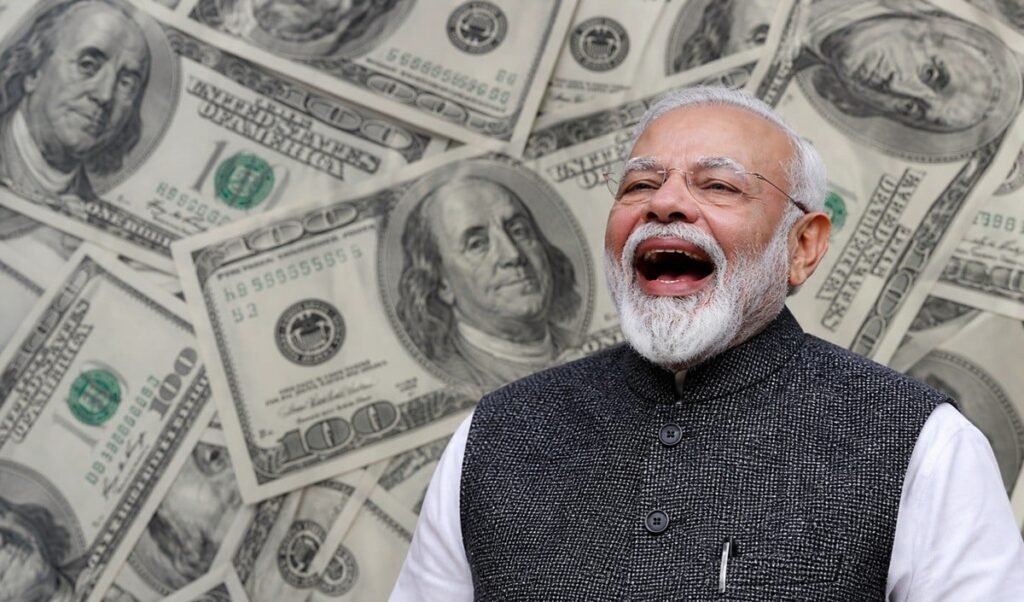 who will put 800 billion into india treasury