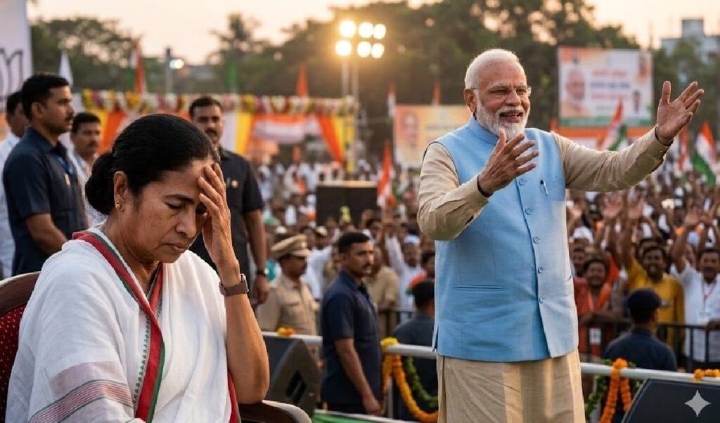 why did the west bengal election results create a stir in bangladesh media
