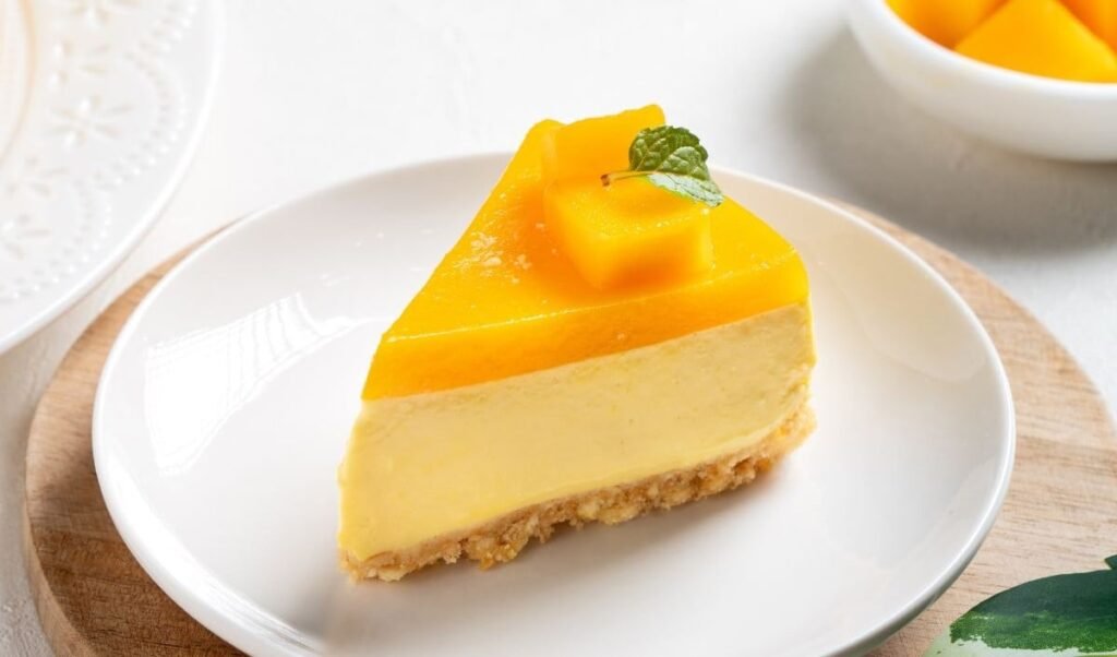 इस Mango Season में ट्राई करें ये No Bake Mango Cheesecake Recipe इस Mango Season में ट्राई करें ये No Bake Mango Cheesecake Recipe