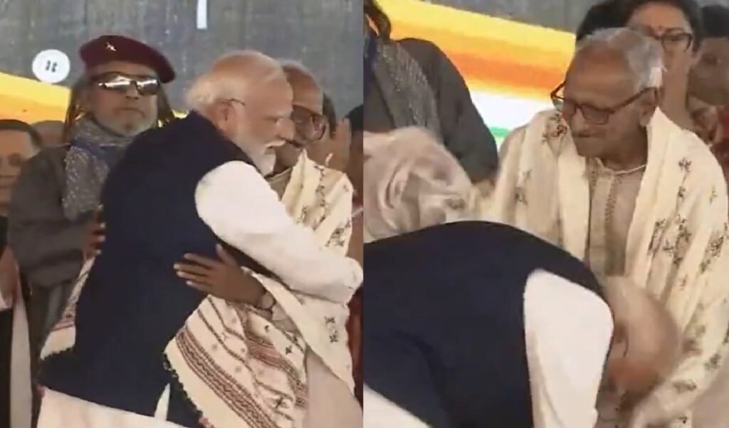 शुभेंदु की शपथ में जिस बुजुर्ग के पीएम मोदी ने पैर छुए, वो कौन हैं?