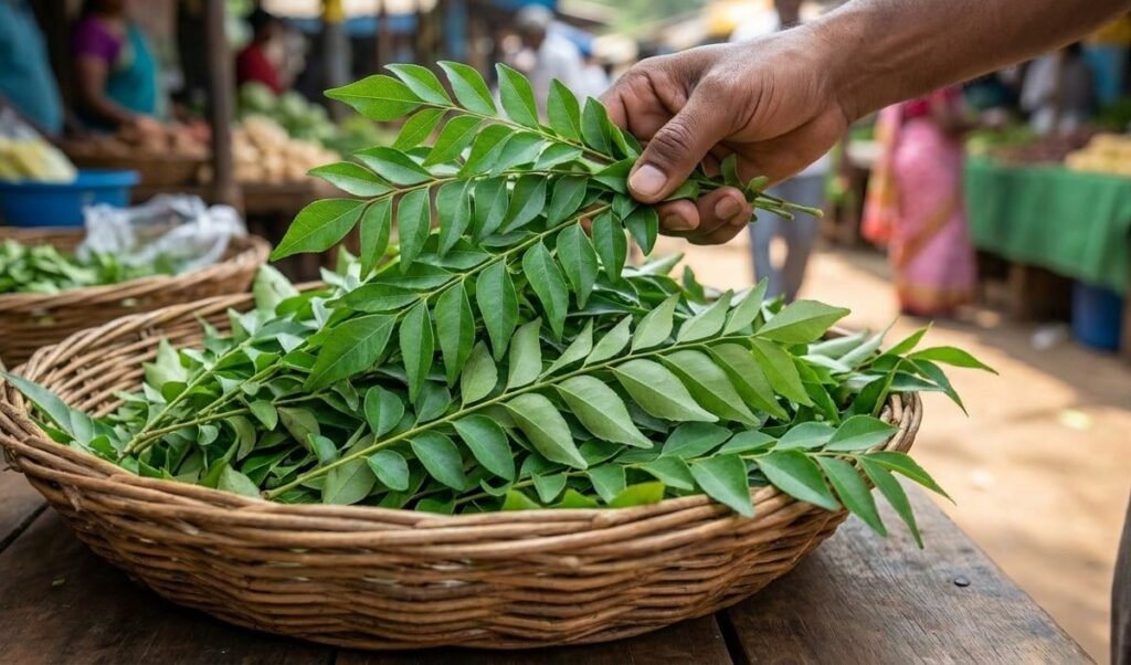 सुबह खाली पेट 10 Curry Leaves: जानें क्या हैं इसके चमत्कारी Health Benefits! सुबह खाली पेट 10 Curry Leaves: जानें क्या हैं इसके चमत्कारी Health Benefits!