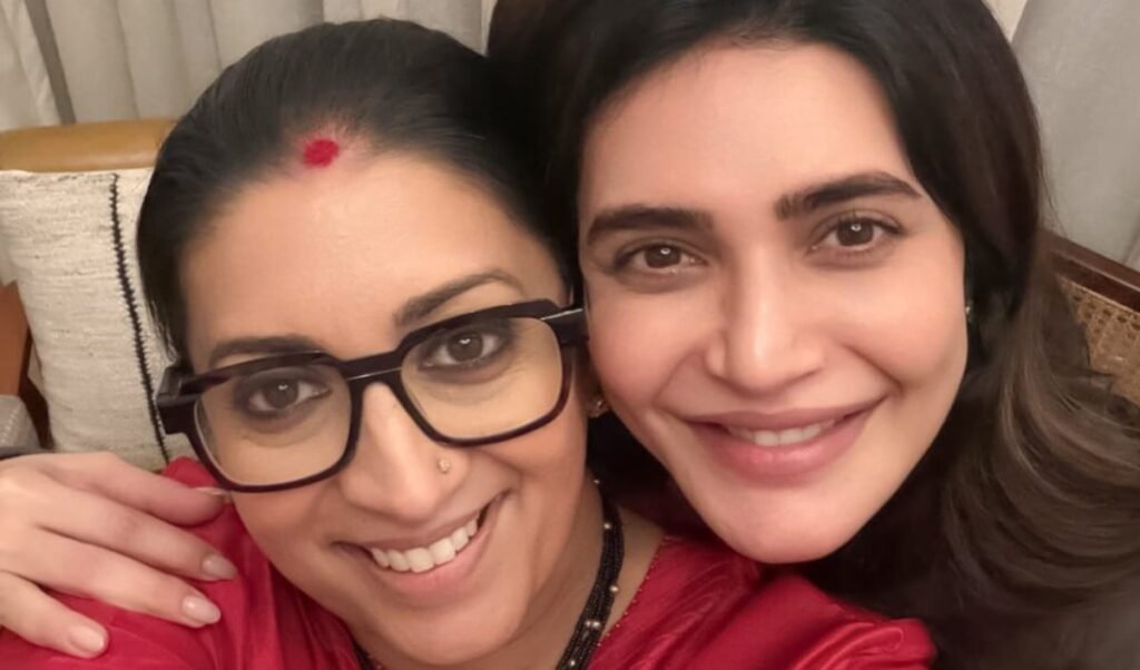 'तुलसी' की 'इंदु' बनने वाली है माँ! बरसों बाद Karishma Tanna से मिलकर Smriti Irani क्यों हो गईं भावुक? 'तुलसी' की 'इंदु' बनने वाली है माँ! बरसों बाद Karishma Tanna से मिलकर Smriti Irani क्यों हो गईं भावुक?