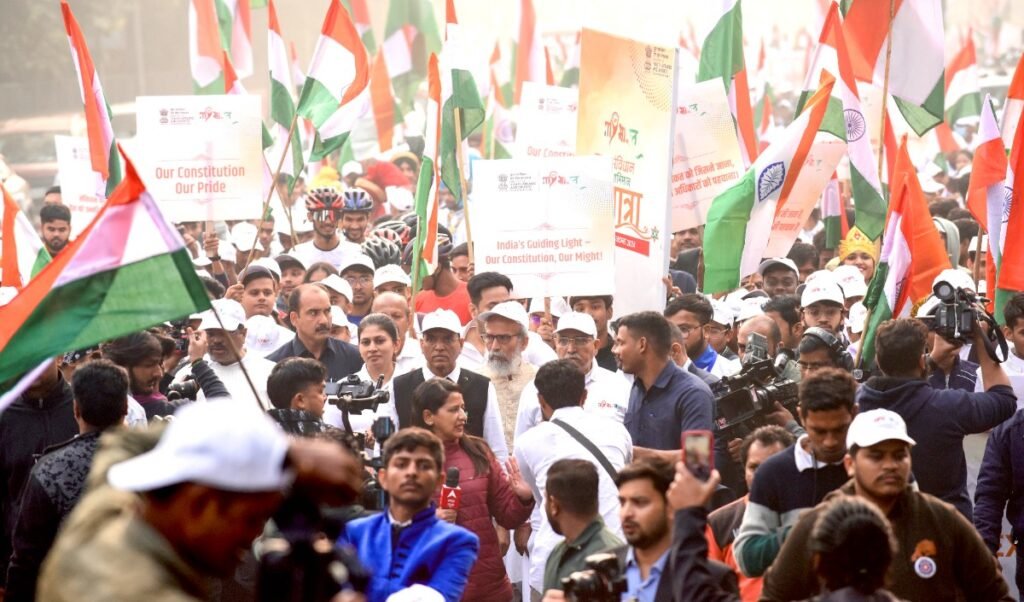 6000 young leaders will gather at tyagraj stadium my bharat will shape future of a developed india