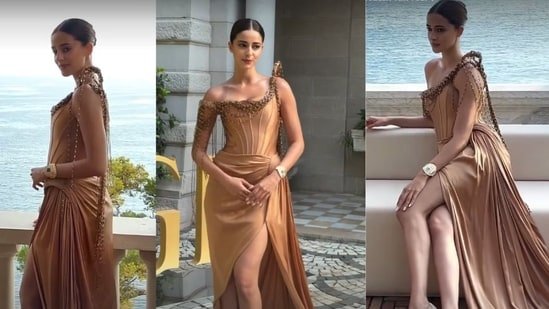 Ananya Panday brings couture drama to Monaco in a gold sculpted Gaurav Gupta gown for Piaget’s star studded celebration Ananya Panday brings couture drama to Monaco in a gold sculpted Gaurav Gupta gown for Piaget’s star studded celebration