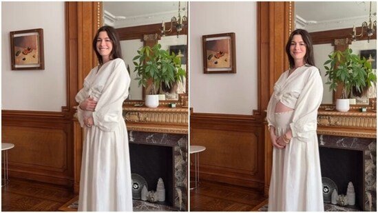 Anne Hathaway is 43 and pregnant with her third child: Doctor says says late pregnancy is no longer unusual, can be safe Anne Hathaway is 43 and pregnant with her third child: Doctor says says late pregnancy is no longer unusual, can be safe