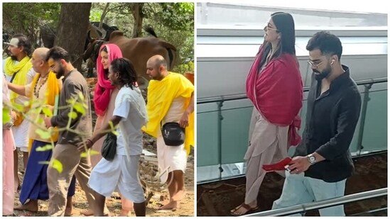Anushka Sharma channels simple elegance as she visits Premanand Ji Maharaj in Vrindavan with Virat Kohli post IPL win Anushka Sharma channels simple elegance as she visits Premanand Ji Maharaj in Vrindavan with Virat Kohli post IPL win