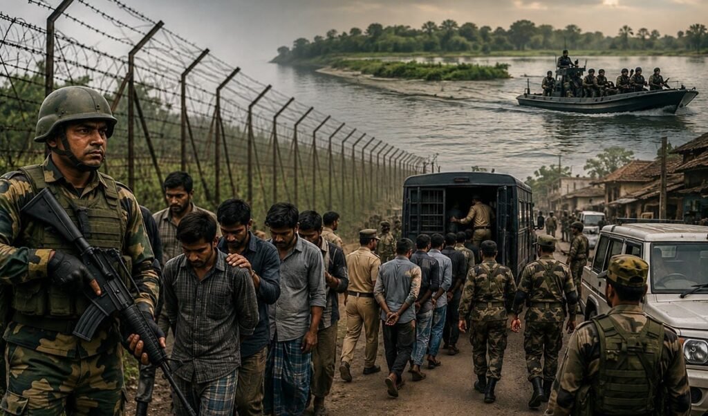 Bangladeshi Infiltrators की खैर नहीं, Bengal, Assam, Gujarat ने घुसपैठियों के खिलाफ अभियान और तेज किया