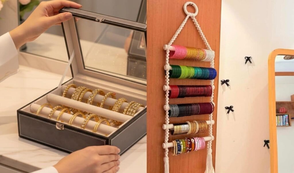 Bangle Organiser: चूड़ियों का Collection रहेगा Safe, ये Best Bangle Organiser Designs देंगे क्लासी लुक Bangle Organiser: चूड़ियों का Collection रहेगा Safe, ये Best Bangle Organiser Designs देंगे क्लासी लुक
