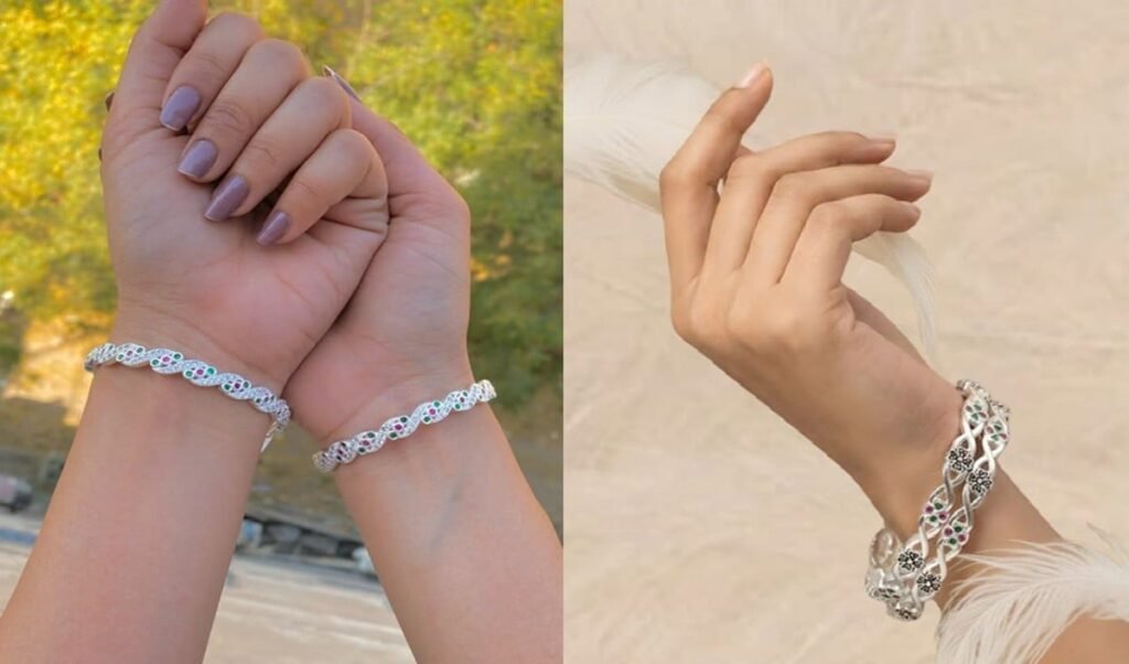 Chandi Ki Chudi: Silver Bangles का नया Fashion Trend, ये Latest Designs आपको देंगे Royal Look Chandi Ki Chudi: Silver Bangles का नया Fashion Trend, ये Latest Designs आपको देंगे Royal Look