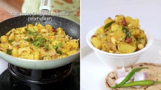 Chef Kunal Kapur shares easy and comforting batata bhaaji recipe: See step-by-step preparation Chef Kunal Kapur shares easy and comforting batata bhaaji recipe: See step-by-step preparation