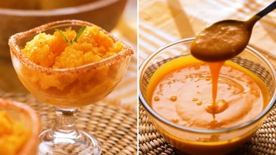 Chef Sanjeev Kapoor shares sweet and spicy mango granita recipe: See step-by-step preparation Chef Sanjeev Kapoor shares sweet and spicy mango granita recipe: See step-by-step preparation
