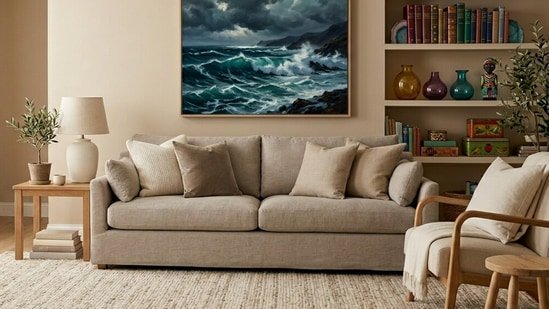 Confused about which sofa to buy? Here’s whether a fabric or leatherette sofa is better for Indian homes Confused about which sofa to buy? Here’s whether a fabric or leatherette sofa is better for Indian homes