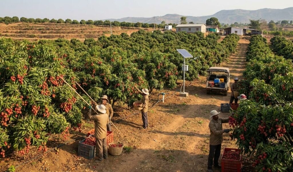 Dehradun की लीची का बढ़ा जलवा, Italy Export से किसानों को मिला 25% ज़्यादा दाम Dehradun की लीची का बढ़ा जलवा, Italy Export से किसानों को मिला 25% ज़्यादा दाम