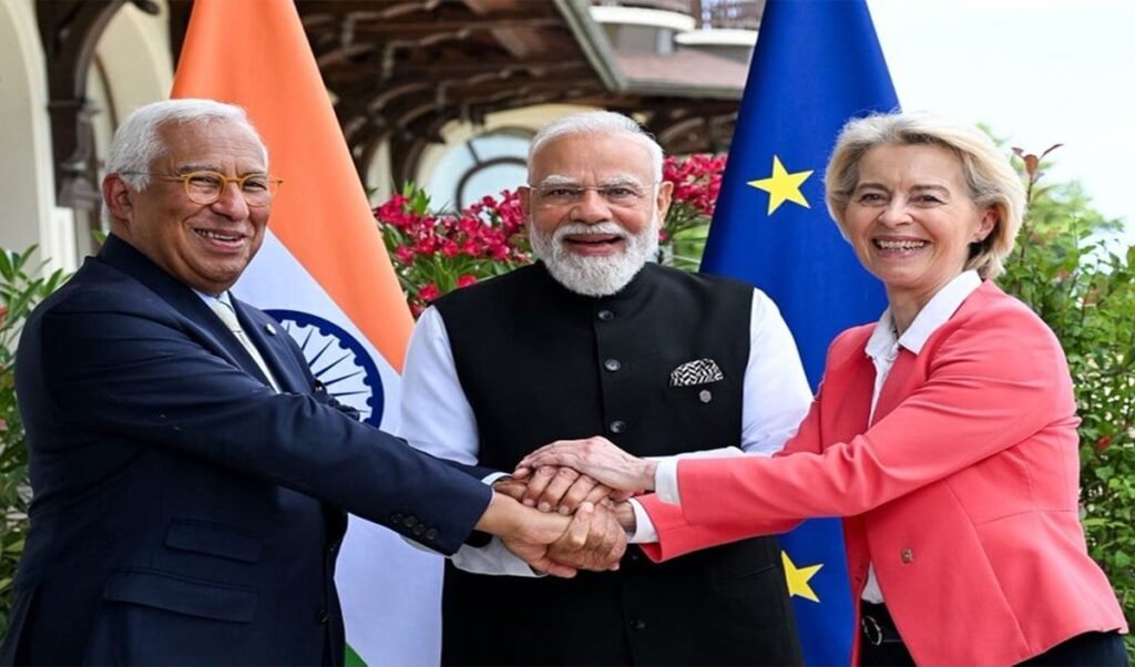 India-EU की 'Mother of all Deals' फाइनल! 2 अरब लोगों के लिए खुलेंगे मौके, G7 में बनी बात India-EU की 'Mother of all Deals' फाइनल! 2 अरब लोगों के लिए खुलेंगे मौके, G7 में बनी बात