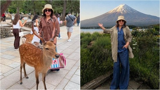 Inside Farah Khan’s dreamy Japan getaway: From Nara Park’s friendly deer, Mount Fuji to Shirakawa-go’s storybook houses Inside Farah Khan’s dreamy Japan getaway: From Nara Park’s friendly deer, Mount Fuji to Shirakawa-go’s storybook houses