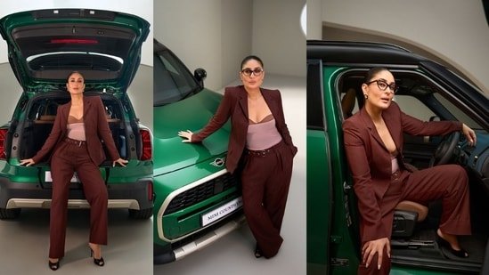 Kareena Kapoor gives power dressing a glamorous makeover in a pinstripe pantsuit, corset top and sleek bun Kareena Kapoor gives power dressing a glamorous makeover in a pinstripe pantsuit, corset top and sleek bun