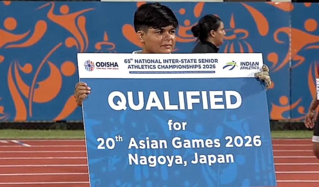 National Record तोड़ Anshuka Yadav ने Asian Games में ठोका दावा, 18 की उम्र में दिग्गजों को पछाड़ा