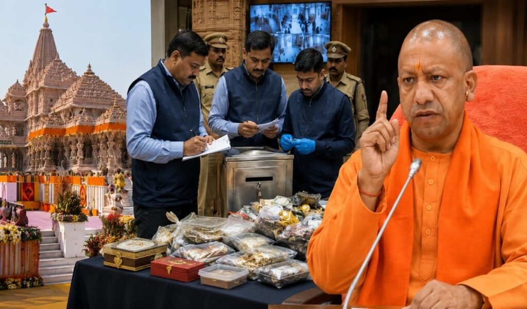 Ram Mandir Donation Scam: SIT रिपोर्ट आई, कब होगी कार्रवाई? चढ़ावा चोरी पर UP सरकार के सामने क्या खुलासा हुआ Ram Mandir Donation Scam: SIT रिपोर्ट आई, कब होगी कार्रवाई? चढ़ावा चोरी पर UP सरकार के सामने क्या खुलासा हुआ