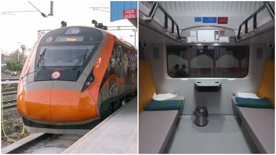 Step inside Vande Bharat Sleeper as vlogger reveals premium facilities of coach: ‘The best Indian Railways has to offer’ Step inside Vande Bharat Sleeper as vlogger reveals premium facilities of coach: ‘The best Indian Railways has to offer’