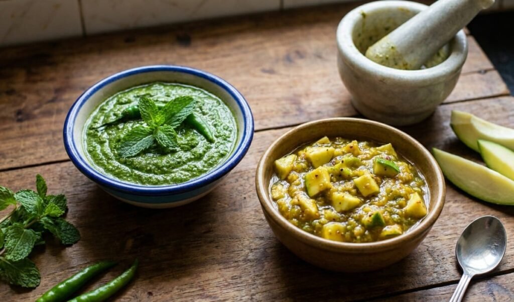 Summer Diet: भीषण 'लू' से बचाएगी कैरी या पुदीना? जानें कौन सी चटनी है असली 'Hero' Summer Diet: भीषण 'लू' से बचाएगी कैरी या पुदीना? जानें कौन सी चटनी है असली 'Hero'