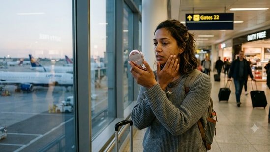 What is ‘airport skin’? Dermatologist explains why your skin feels dry, tight and dull after flights What is ‘airport skin’? Dermatologist explains why your skin feels dry, tight and dull after flights