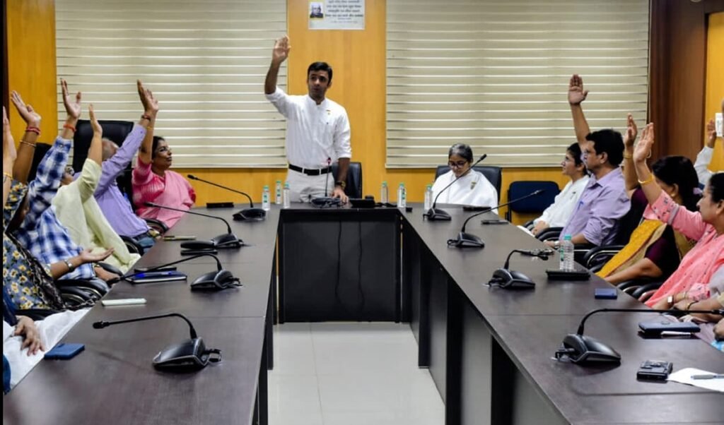 एमसीयू में तनाव प्रबंधन पर कार्यक्रम सम्पन्न, प्रजापिता ब्रम्हकुमारी ईश्वरीय विश्वविद्यालय के विषय विशेषज्ञों ने दिए टिप्स