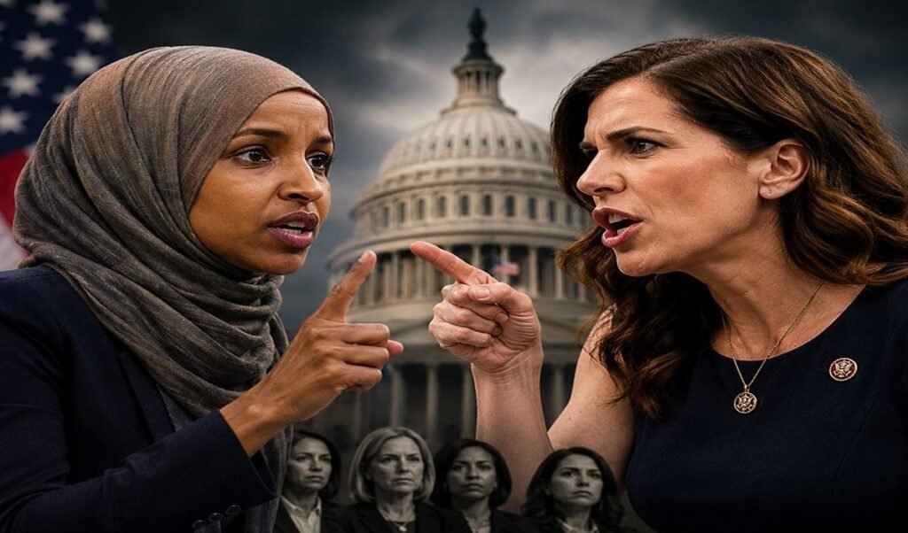 भारत में तो कई बार देखी होगी, अब अमेरिकी सांसदों की भिड़ंत देखिये, Ilhan Omar को Nancy Mace का करारा जवाब छा गया