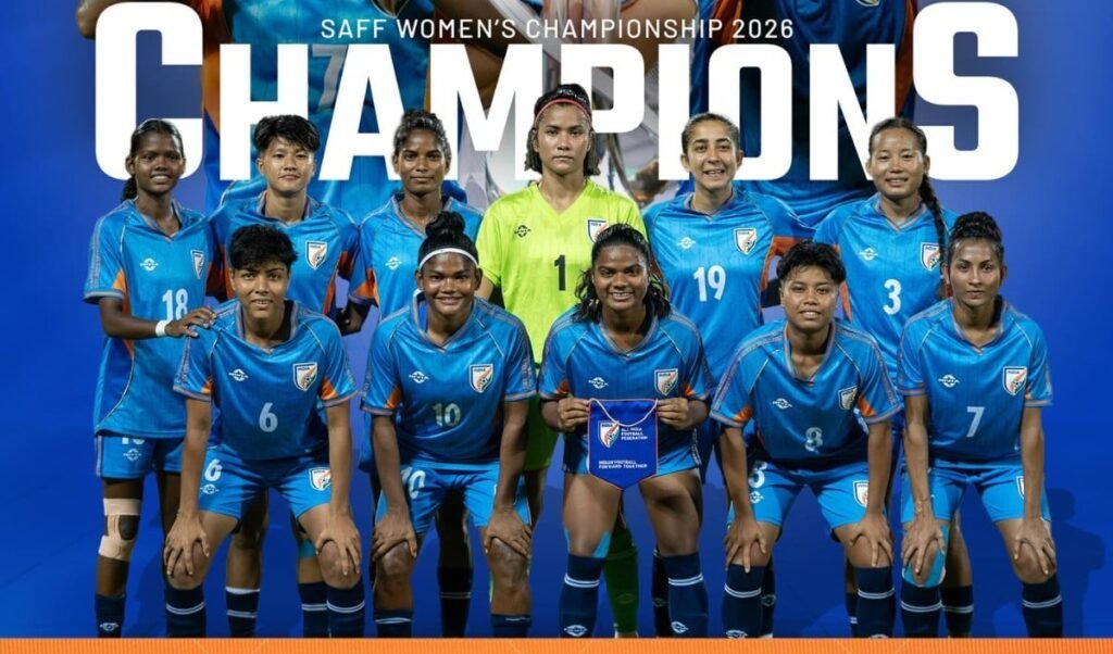 भारतीय महिला Football टीम ने रचा इतिहास, छठी बार बनीं SAFF Champions