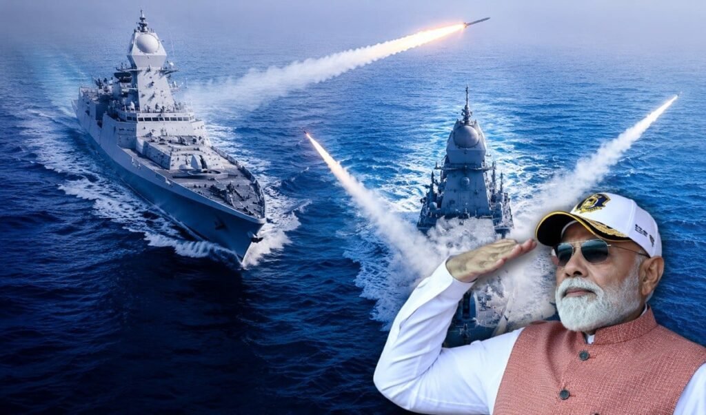योगा कर रहे थे देशवासी, अचानक भारत ने समुद्र में उतारे 3 युद्धपोत, मोदी ने जो कहा… योगा कर रहे थे देशवासी, अचानक भारत ने समुद्र में उतारे 3 युद्धपोत, मोदी ने जो कहा…