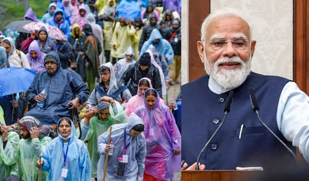 Amarnath Yatra पर PM Modi का Special Message, श्रद्धालुओं को दिए ये 5 जरूरी संकल्प Amarnath Yatra पर PM Modi का Special Message, श्रद्धालुओं को दिए ये 5 जरूरी संकल्प