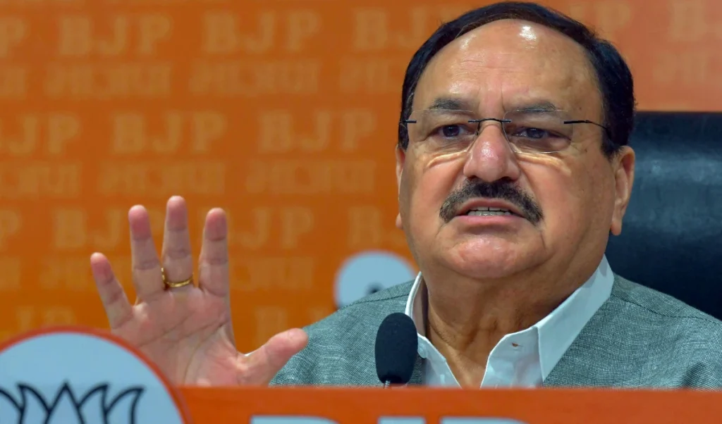 BJP Press Conference Row | जेपी नड्डा की प्रेस कॉन्फ्रेंस पर अखिलेश यादव का बड़ा हमला, ‘विभाग किसी का, जवाब किसी का… युवाओं ने PC को दिया जीरो नंबर’