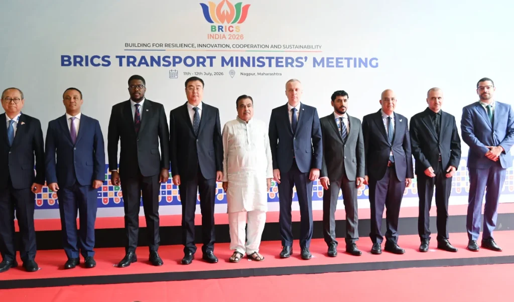 BRICS Transport Ministers Meeting 2026 | भारत की अध्यक्षता में नागपुर में संपन्न हुई ब्रिक्स परिवहन मंत्रियों की तीसरी बैठक BRICS Transport Ministers Meeting 2026 | भारत की अध्यक्षता में नागपुर में संपन्न हुई ब्रिक्स परिवहन मंत्रियों की तीसरी बैठक