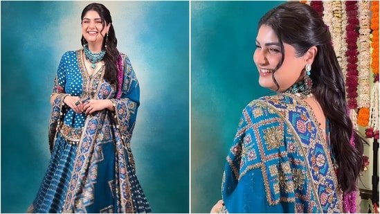 Bride-to-be Anshula Kapoor stuns in Arpita Mehta’s first-ever Patola-inspired lehenga for her mehendi with Rohan Thakkar Bride-to-be Anshula Kapoor stuns in Arpita Mehta’s first-ever Patola-inspired lehenga for her mehendi with Rohan Thakkar