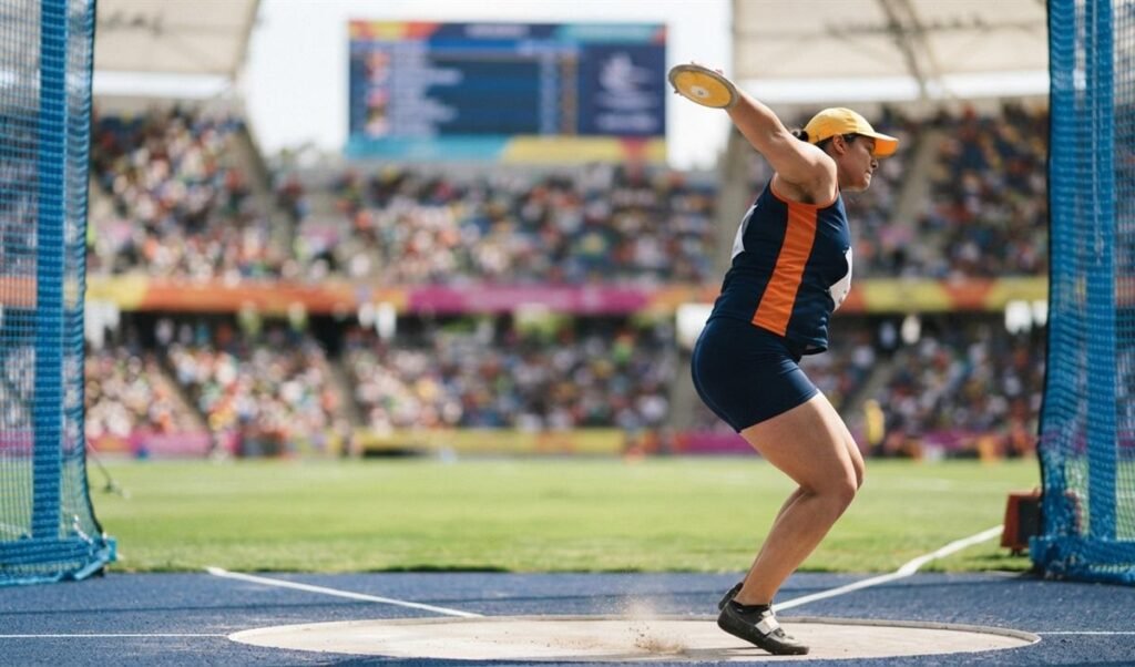 Commonwealth Games: Seema ने महिला चक्का फेंक स्पर्धा में जीता कांस्य पदक Commonwealth Games: Seema ने महिला चक्का फेंक स्पर्धा में जीता कांस्य पदक