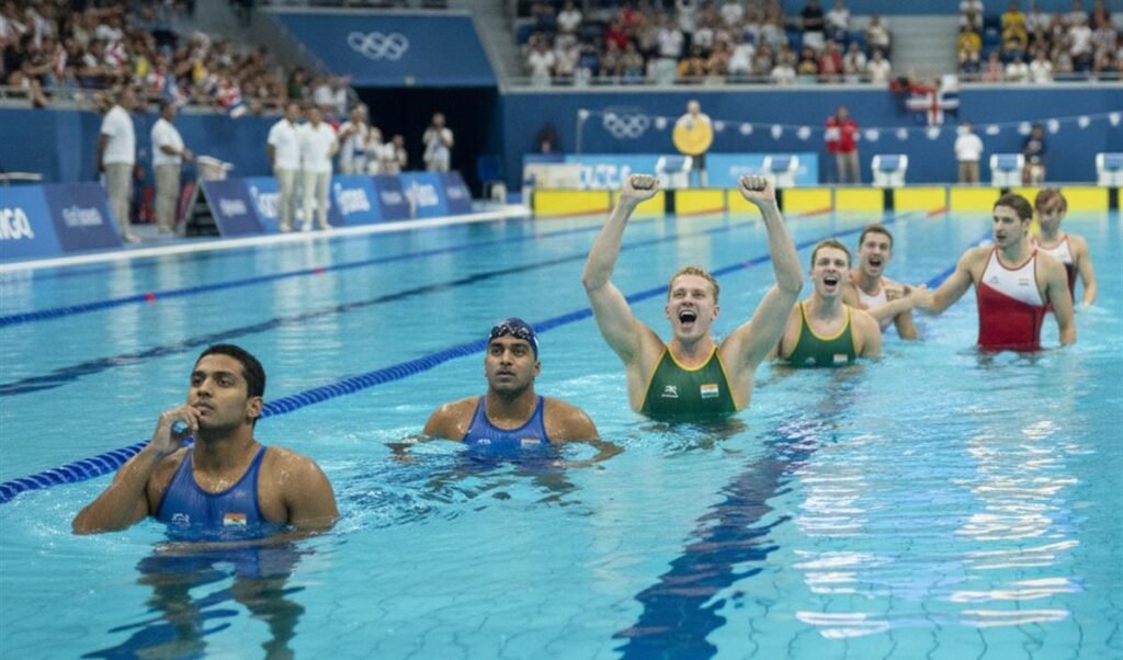 Commonwealth Games की पुरुष 4×200 मीटर रिले तैराकी स्पर्धा में छठे स्थान पर रहा भारत, ऑस्ट्रेलिया को मिला स्वर्ण Commonwealth Games की पुरुष 4×200 मीटर रिले तैराकी स्पर्धा में छठे स्थान पर रहा भारत, ऑस्ट्रेलिया को मिला स्वर्ण