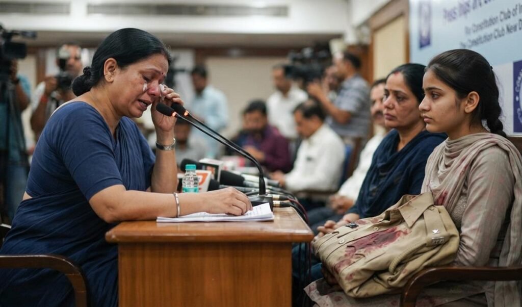 Delhi Police कर्मियों के परिजनों ने Parliament मार्च हिंसा पर अपनी पीड़ा जताई Delhi Police कर्मियों के परिजनों ने Parliament मार्च हिंसा पर अपनी पीड़ा जताई