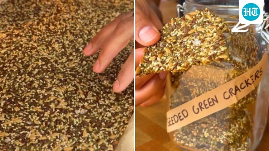 Dr Rupy Aujla shares 6-ingredient, flour-free green crackers recipe loaded with 9g protein and 9g fibre Dr Rupy Aujla shares 6-ingredient, flour-free green crackers recipe loaded with 9g protein and 9g fibre